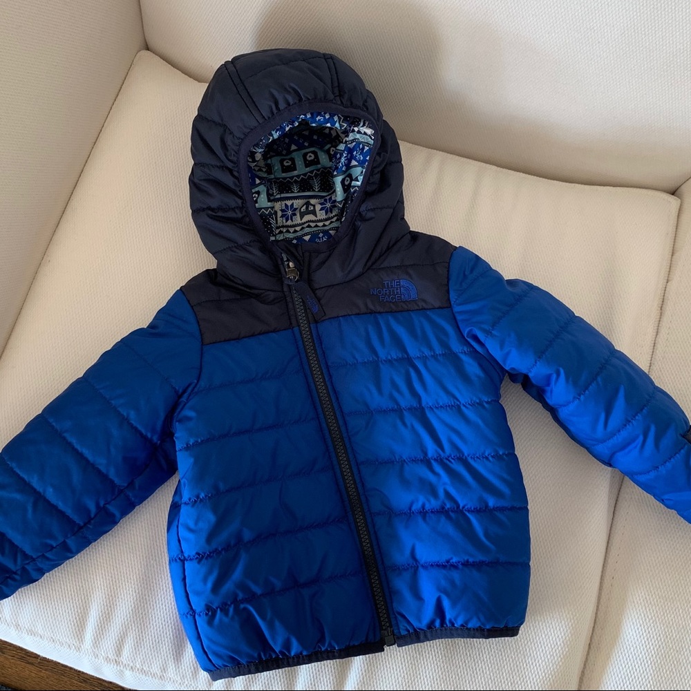 North face reversible toddler jacket